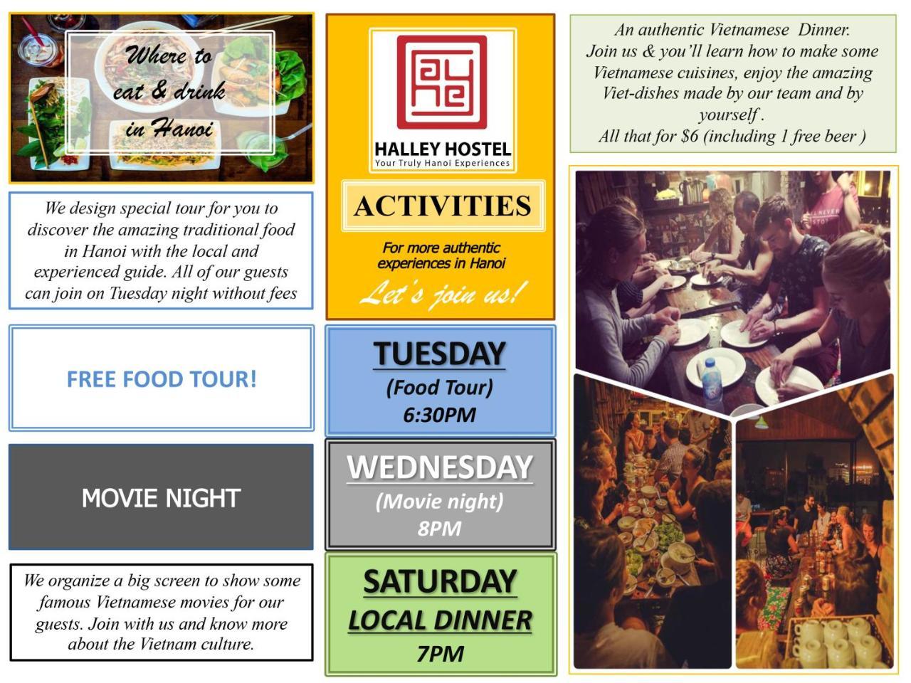 Halley Hostel Hanoi Kültér fotó